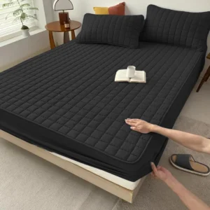 Capa Protetora Colchão Box Casal Padrão Matelado Impermeável - Imagem 3