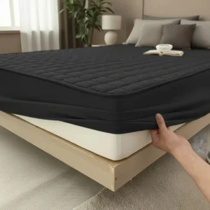 Capa Protetora Colchão Box Casal Padrão Matelado Impermeável - Imagem 5