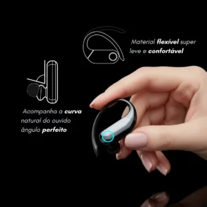 Fone De Ouvido Bluetooth 5.3 Tws Sem Fio Esportivo Compatível lp75 - Imagem 6