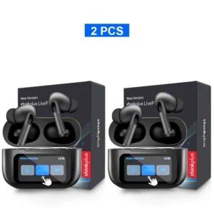 Fones de ouvido Bluetooth sem fio Thinkplus originais com redução de ruído ANC, microfone HD para chamadas, headset gamer com controle de tela sensível ao toque LED - Imagem 7