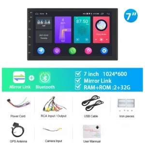 Podofo 10.1"/9"/7 " Android Car Radio 2Din Multimedia Video Player Carplay Android Auto Car Stereo For Toyota Volkswagen Hyundai - Imagem 13