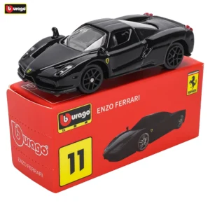 Ferrari SP3 458 599 ENZO F12 Modelo Pequeno Carro de Coleção Liga Modelo Brinquedo Presente Cena Decoração Clássico e Requintado Bburago1:64 - Imagem 7