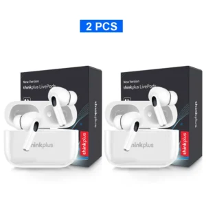 Fones de ouvido Bluetooth sem fio Thinkplus originais com redução de ruído ANC, microfone HD para chamadas, headset gamer com controle de tela sensível ao toque LED - Imagem 12